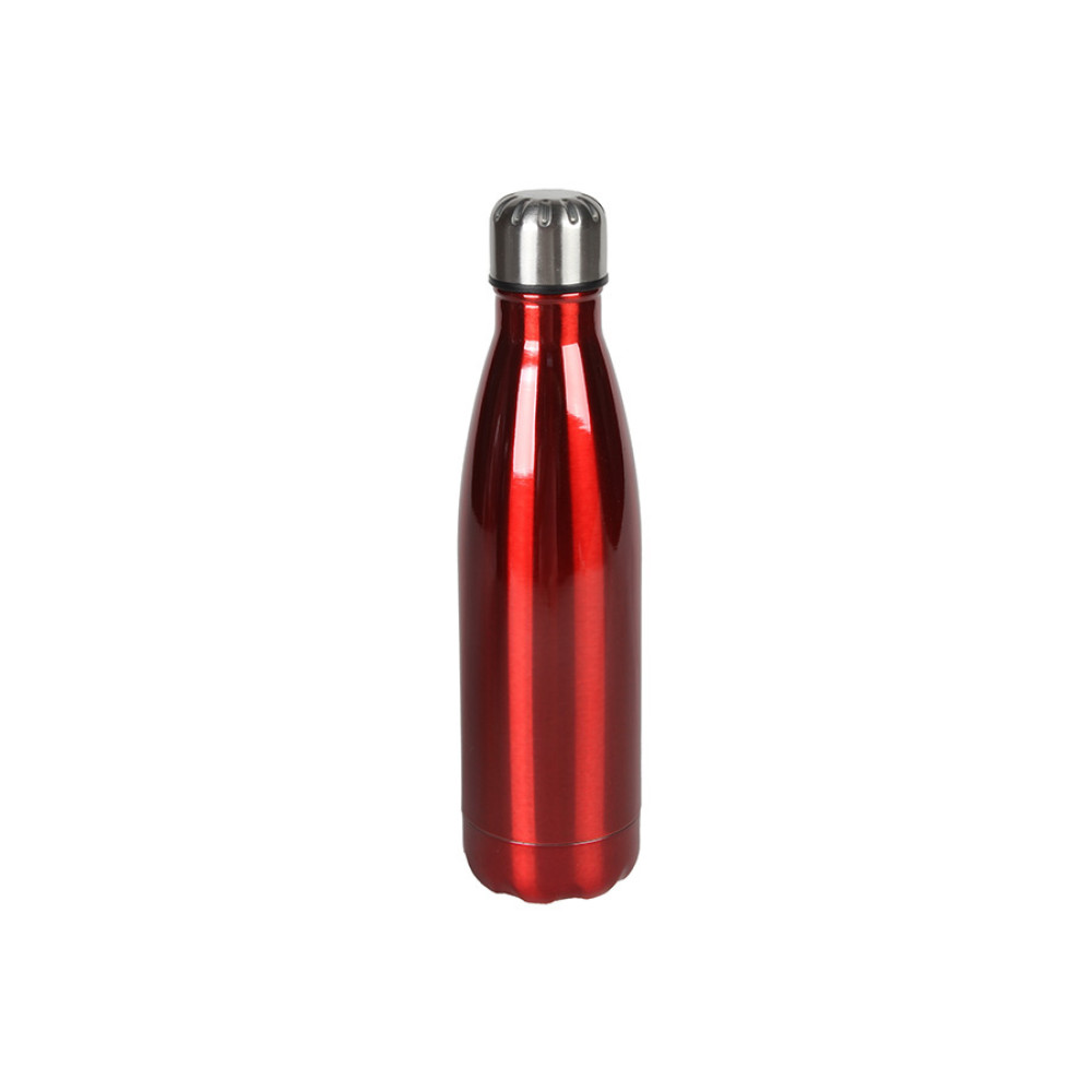 Θερμός μπουκάλι vacuum 500 ml Φ7Χ27 εκ. κόκκινο  6116-1