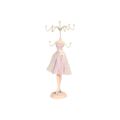 Μπιζουτιέρα – θήκη κοσμημάτων Φ9,5Χ25,5 εκ. Φόρεμα Μωβ  75007-2