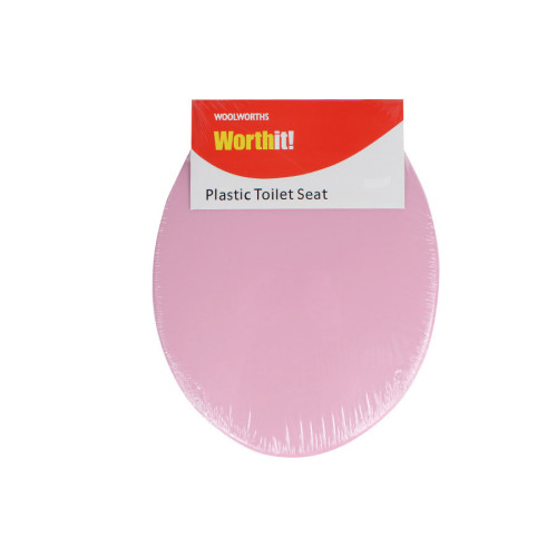 Καπάκι λεκάνης τουαλέτας πλαστικό 41Χ35,5 εκ. ροζ  62062-5