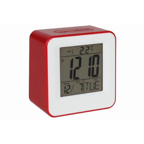 Ρολόι ξυπνητήρι ψηφιακό κόκκινο  84402-2