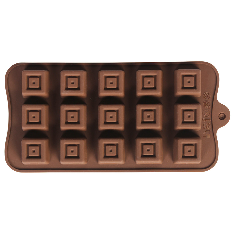 Φόρμα σιλικόνης για σοκολατάκια 21Χ10Χ1,5 εκ.  65054