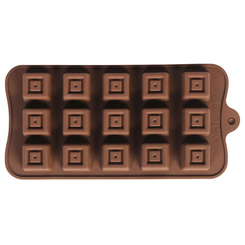 Φόρμα σιλικόνης για σοκολατάκια 21Χ10Χ1,5 εκ.  65054