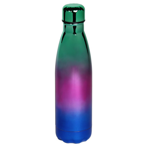 Θερμός μπουκάλι vacuum 500 ml Φ7Χ27 εκ. πράσινο φούξια μπλε  61151-2