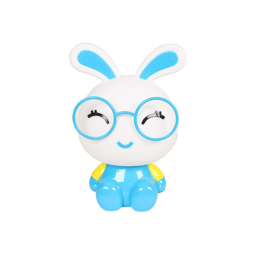 Πορτατίφ παιδικό Ε14 Λαγός με γυαλιά μπλε  88499-60