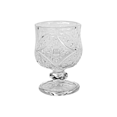 Ποτήρι σφηνάκι - λικέρ κολωνάτο γυάλινο τεμ. 1 35 ml Φ5Χ6,5 εκ.  88019