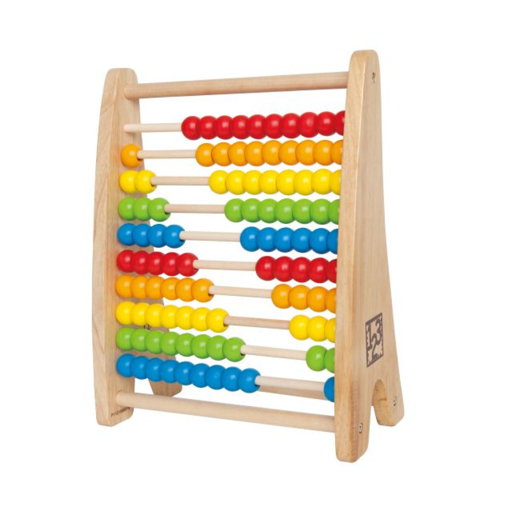 Rainbow Bead Abacus -Πολύχρωμος Άβακας 10 Στηλών -1Τεμ.