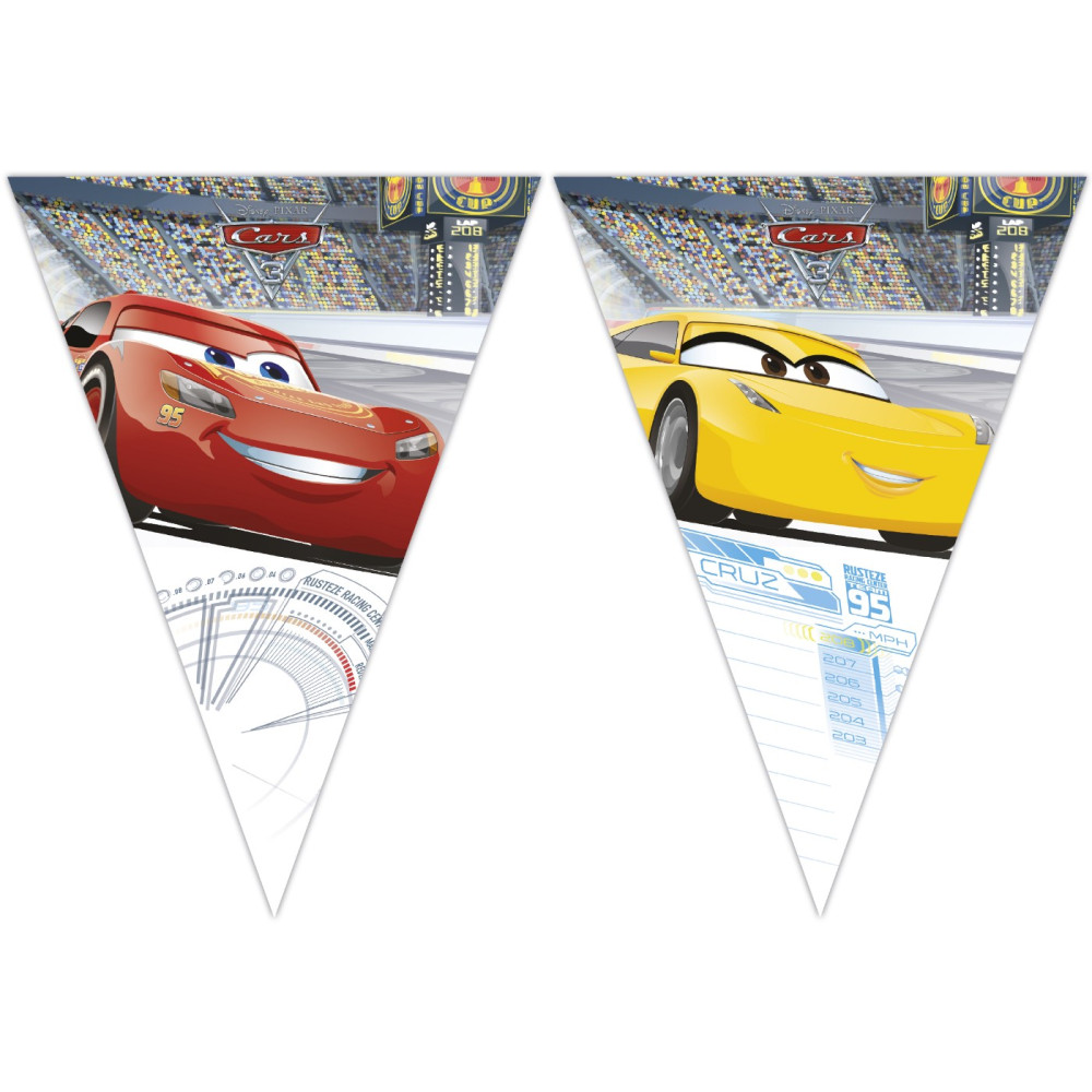 Τρίγωνες Σημαίες Cars 3