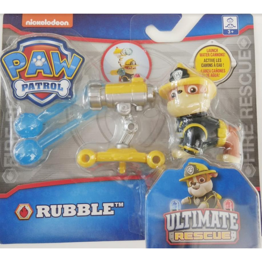 Spin Master - PAW Patrol Ultimate Fire Rescue - Rubble with Water Cannons! (20103602)