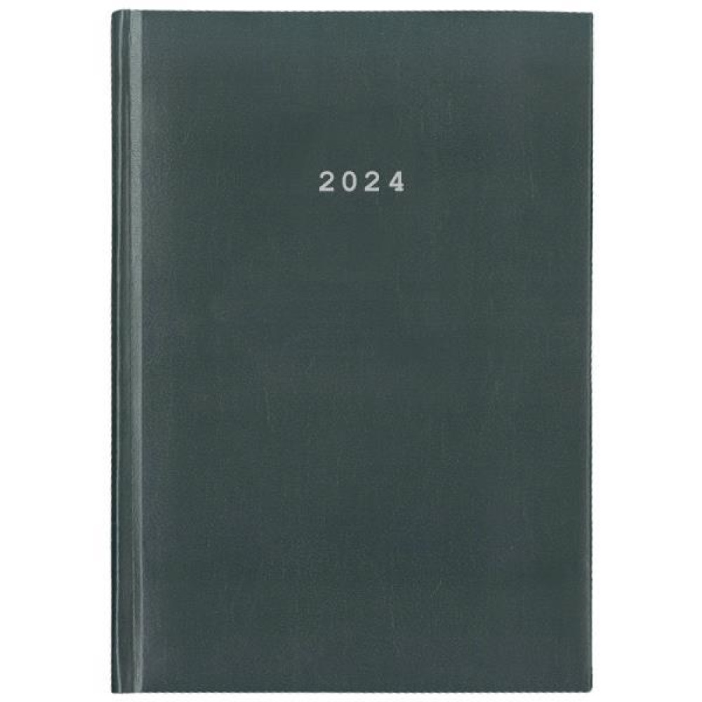 Next ημερολόγιο 2024 basic xl ημερήσιο δετό γκρι 21x29εκ.