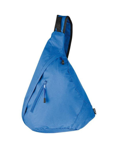 Τσάντα πλάτης χιαστί μπλε Υ50x26x16εκ.
