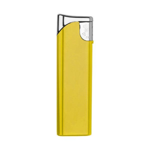 Αναπτήρας πλαστικός, ηλεκτρονικός κίτρινος 8x2,4εκ.