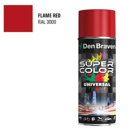 Den Braven SC UNIVERSAL ακρυλικό σπρέι έντονο κόκκινο 400ml
