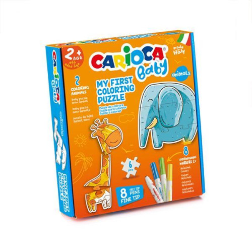 Carioca Baby Coloring Puzzle με Ζώα