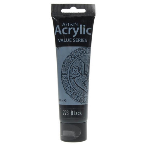 ΑΚΡΥΛΙΚΑ ΧΡΩΜΑΤΑ 100ml LAMB BLACK
