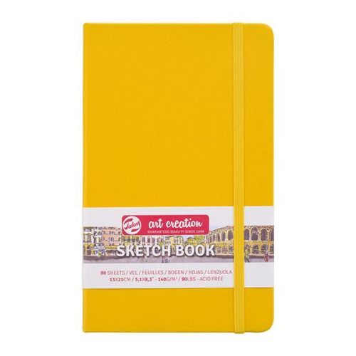 Talens Sketch book κίτρινο 80φυλ. 13x21εκ. 140γρ.