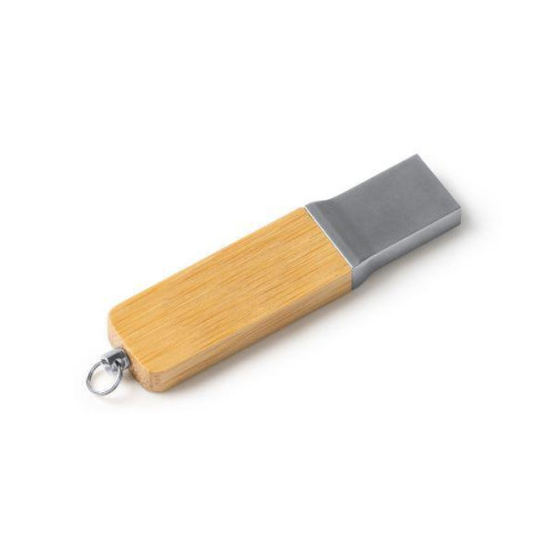 Στικάκι USB από μπαμπού, 16 GB, 5,8x0,6x1,4εκ.