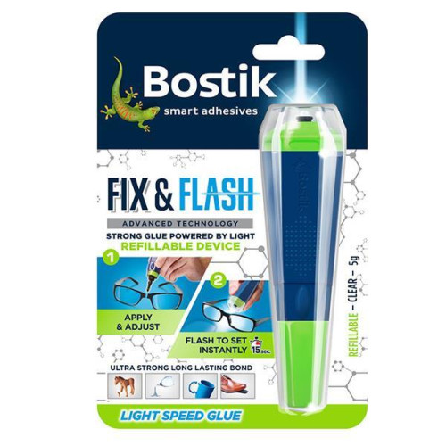 Bostik Fix - Flash κόλλα ενεργοποίησης με φωτισμό LED 5gr.