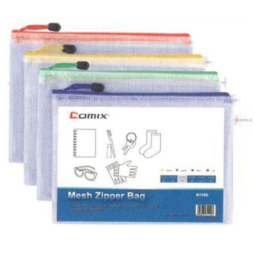 Comix τσαντάκι PVC διάφανο Α6 Υ15x10.5εκ.