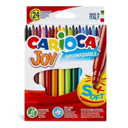 Carioca Joy μαρκαδόροι 24 χρωμάτων