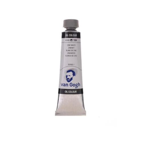 Talens van gogh χρώμα λαδιού 104 zinc white 200ml