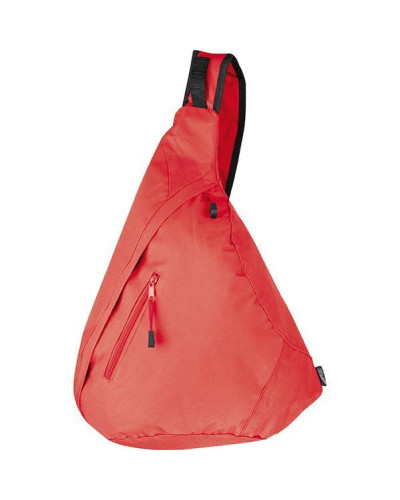 Τσάντα πλάτης χιαστί κόκκινη Υ50x26x16εκ.