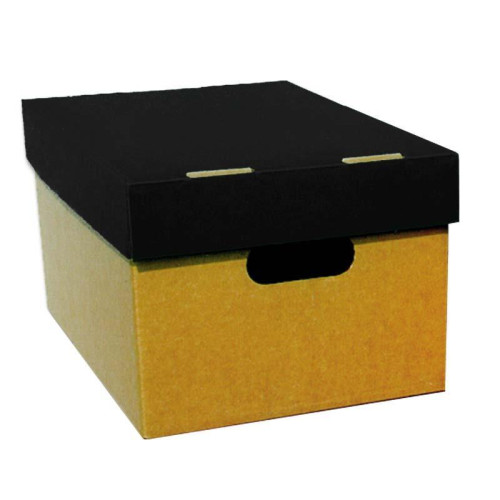 Νext κουτί classic μαύρο καπάκι Α4 Υ18x23x32εκ.