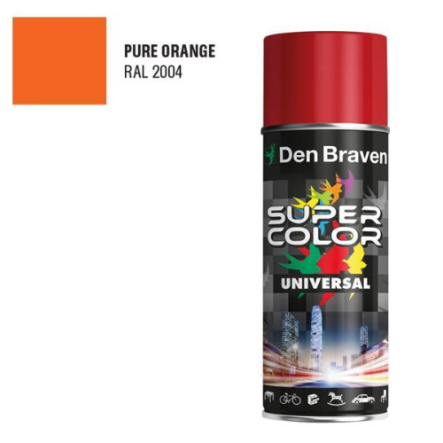 Den Braven SC UNIVERSAL ακρυλικό σπρέυ πορτοκαλί 400ml