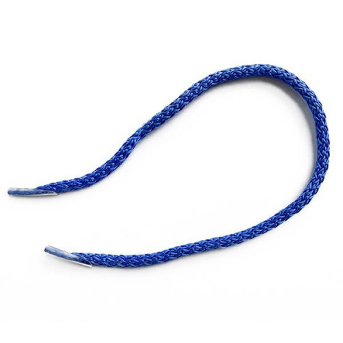 Κορδόνι για χερούλι τσάντας 35εκ., με πλαστικούς ακροδέκτες,  μπλε