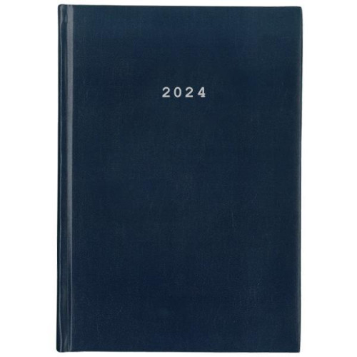 Next ημερολόγιο 2024 basic ημερήσιο δετό μπλε 14x21εκ.