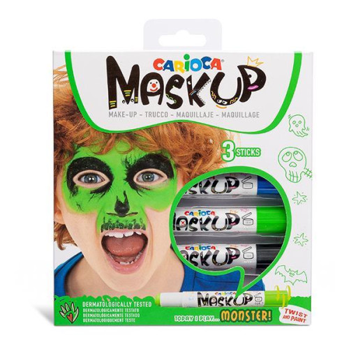 Carioca Mask Up προσώπου Monster σετ 3 χρωμάτων