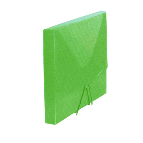 Comix κουτί με λάστιχο PP πράσινο Α4 Y32x24x3.2εκ.