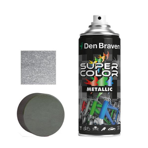 Den Braven SC Σπρέι ασημί μεταλλικό 400ml