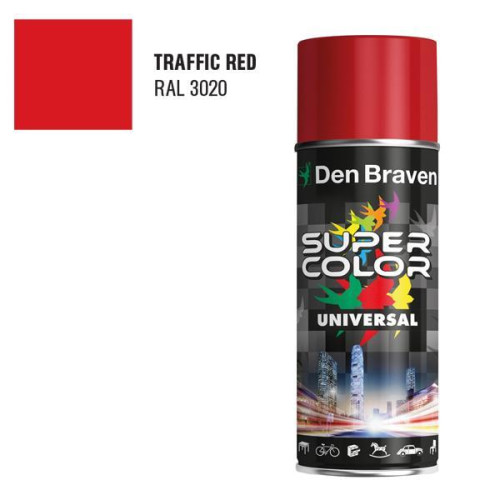 Den Braven SC UNIVERSAL ακρυλικό σπρέυ κόκκινο 400ml