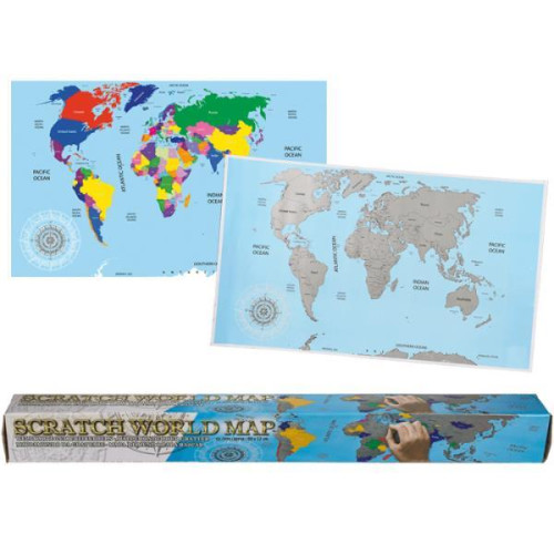 Poster τοίχου «Παγκόσμιος χάρτης», 