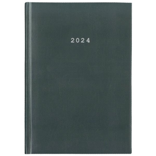 Next ημερολόγιο 2024 basic ημερήσιο δετό γκρι 14x21εκ.