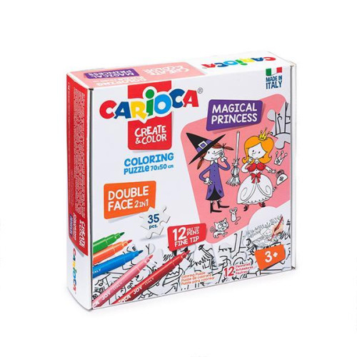 Carioca Puzzle 2σε1 χρωματίζω 