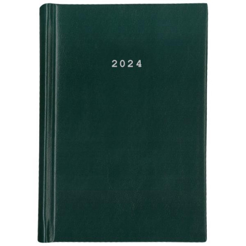 Next ημερολόγιο 2024 basic ημερήσιο δετό πράσινο 17x25εκ.