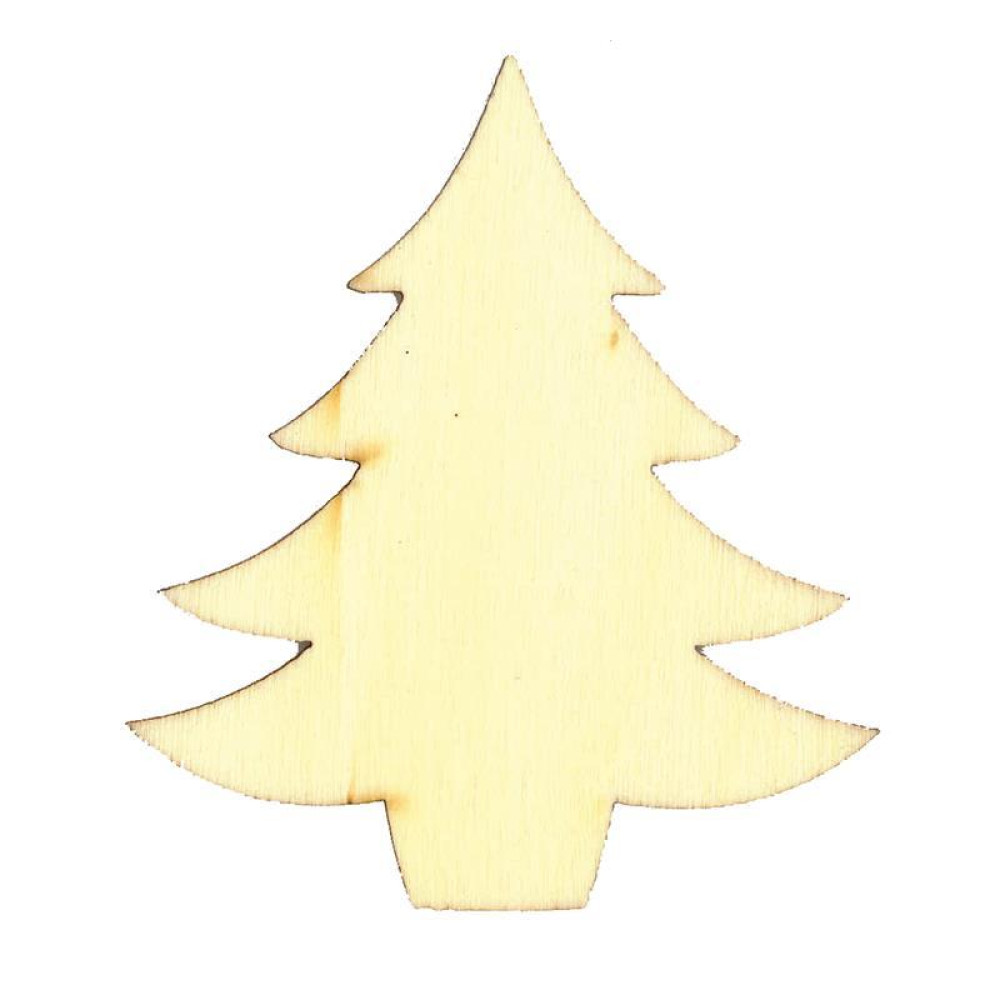 Xριστουγεννιάτικο δέντρο ξύλινο 8x7,1x0,3εκ.