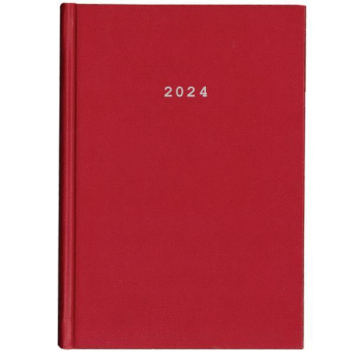 Next ημερολόγιο 2024 classic ημερήσιο δετό κόκκινο 14x21εκ.