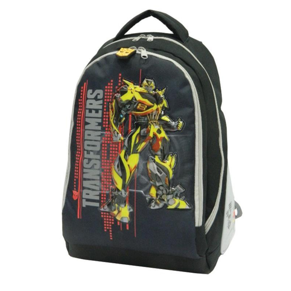 Bagtrotter τσάντα δημοτικού πλάτης Transformers με 2 θήκες 46x35x20εκ.