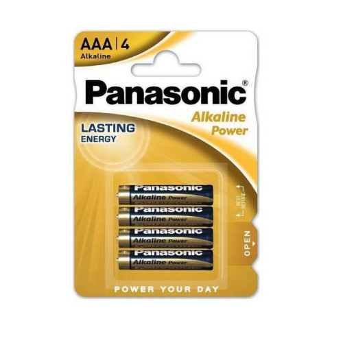 Panasonic αλκαλικές μπαταρίες ΑΑΑ 4 μίνι μινιόν