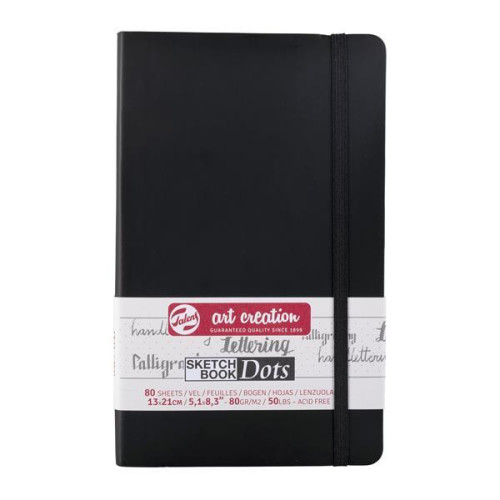 Talens Scetch book Dot μαύρο 80φυλ. 13x21εκ. 80 γρ.