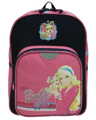 Bagtrotter τσάντα δημοτικού πλάτης Barbie με 2 θήκες 35x26x11εκ.