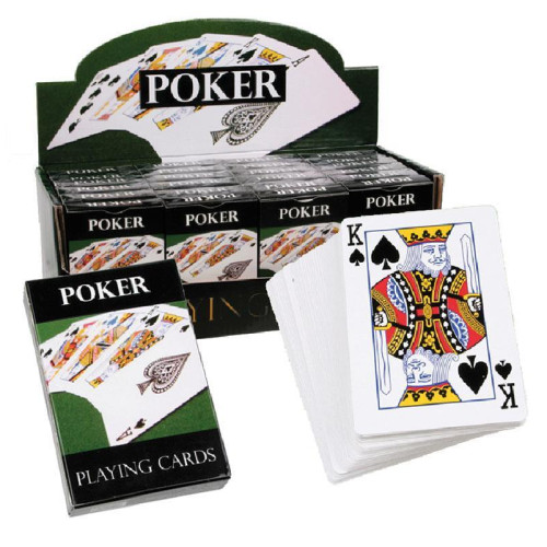 Τράπουλες poker με 54 κάρτες σε σταντ 24 τεμαχίων