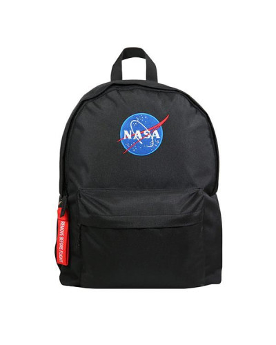Bagtrotter τσάντα πλάτης ΝΑSA μαύρη Υ42x28x16εκ.