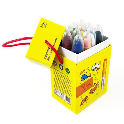 Σετ ζωγραφικής 12 τεμ. crayons σε κουτί 