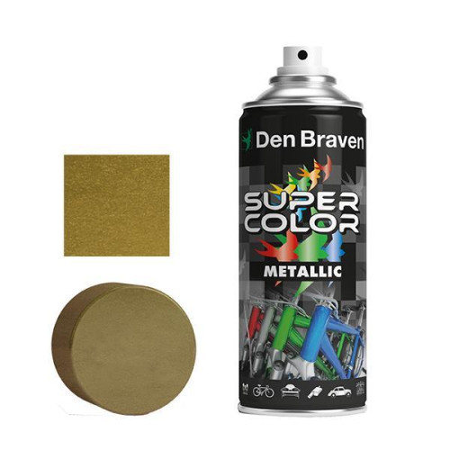 Den Braven SC Σπρέι χρυσό μεταλλικό 400ml
