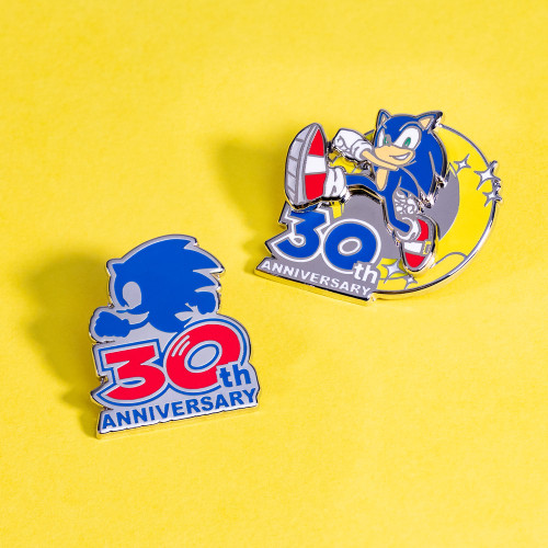 Numskull Sonic 30th Anniversary Pin Kings
