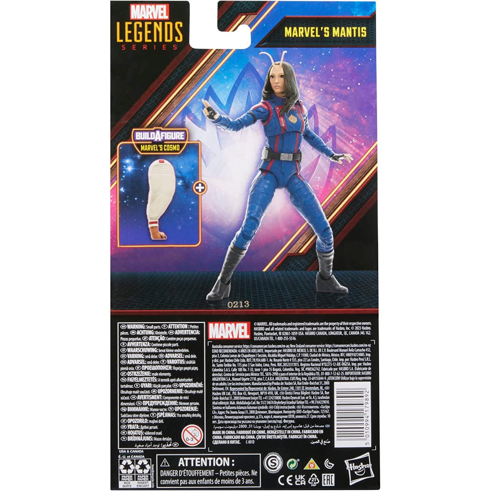 Hasbro Fans Marvel Legends Series: Guardians of the Galaxy - Marvels Mantis Action Figure (Build-A-Figure) (15cm) (F6605)
