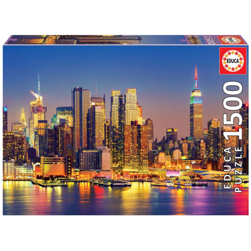 1500 Manhattan at night